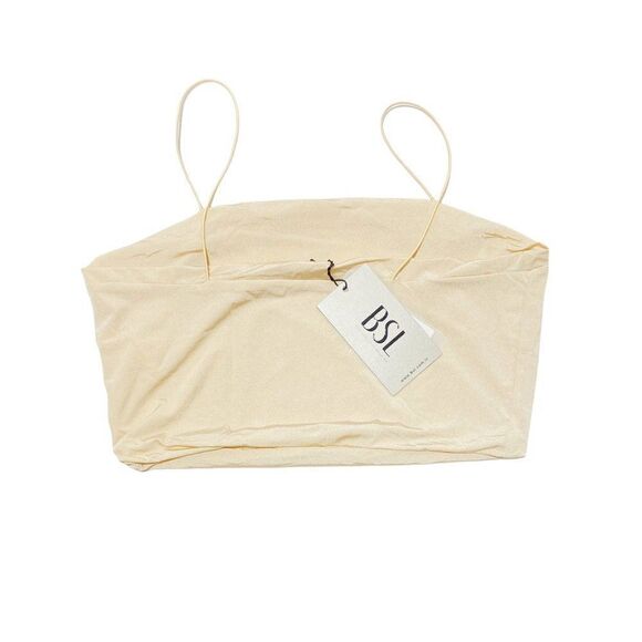 Bsl Rope Strap Bustier - BEIGE - Picture 5 of 6